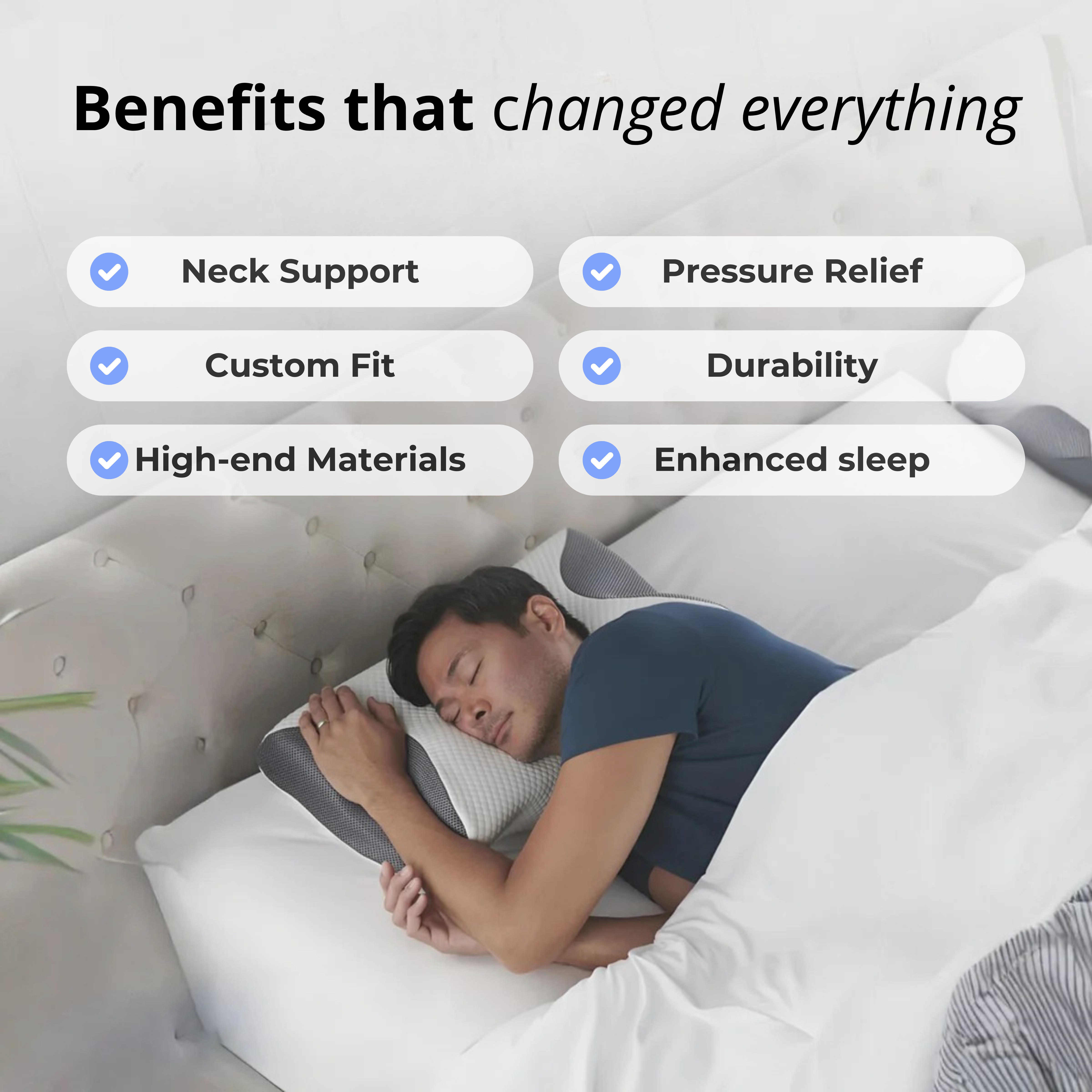 Rest Ergonomic™ Pillow