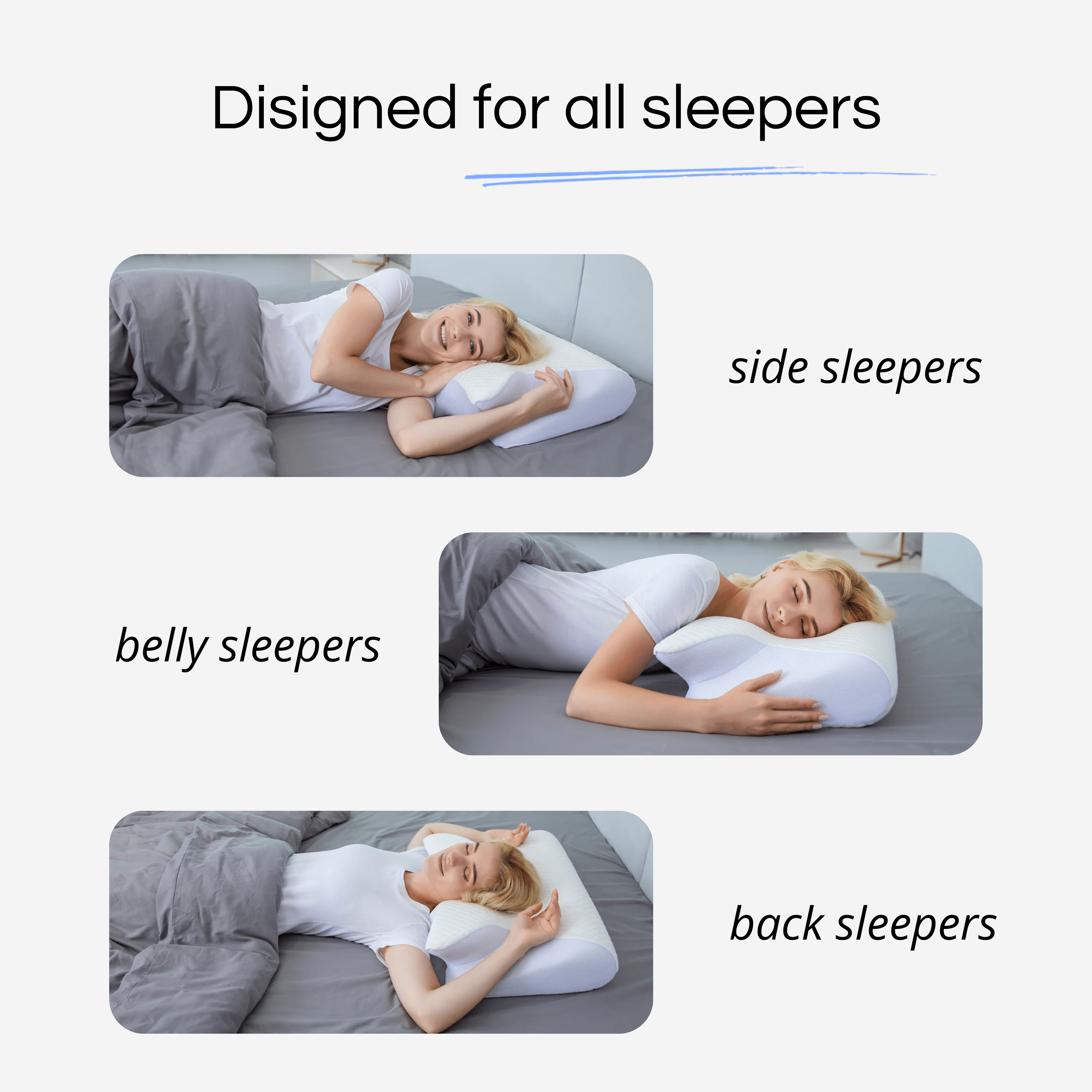 Rest Ergonomic™ Pillow