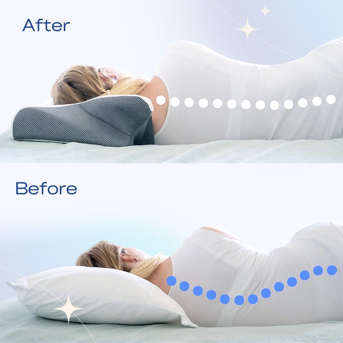 Rest Ergonomic™ Pillow